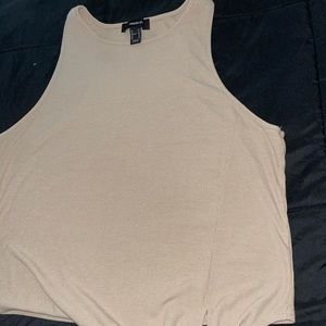 Plus size light brown Top